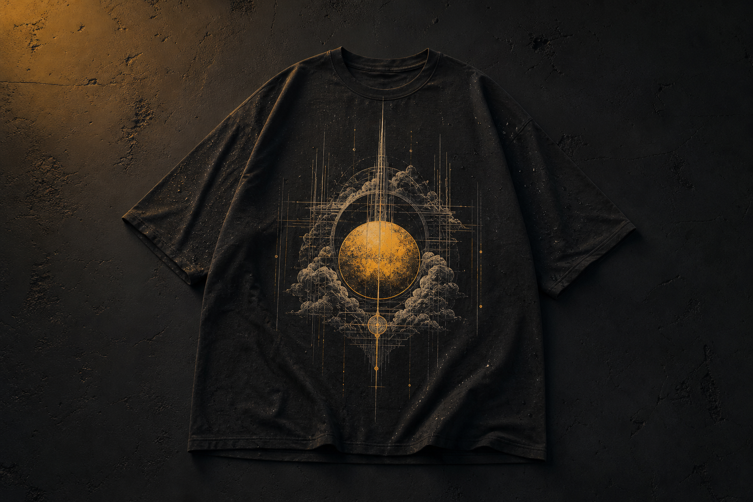 Dark, nostalgic, night-lit graphics as print-ready files with a commercial licence. Membership 39 $/month, single drop 29 $.